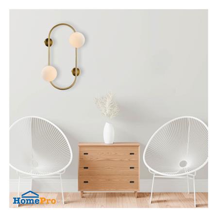 ไฟกิ่งภายใน LUMAX 01-02882 สีขาว/ทอง 2 หัว_2