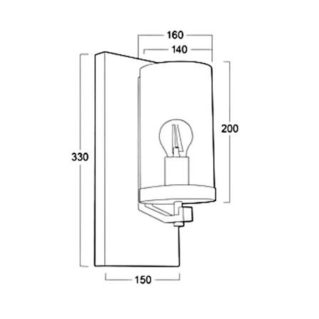 ไฟกิ่งภายใน LUMAX 01-02970 สีดำ/น้ำตาล 1 หัว_3