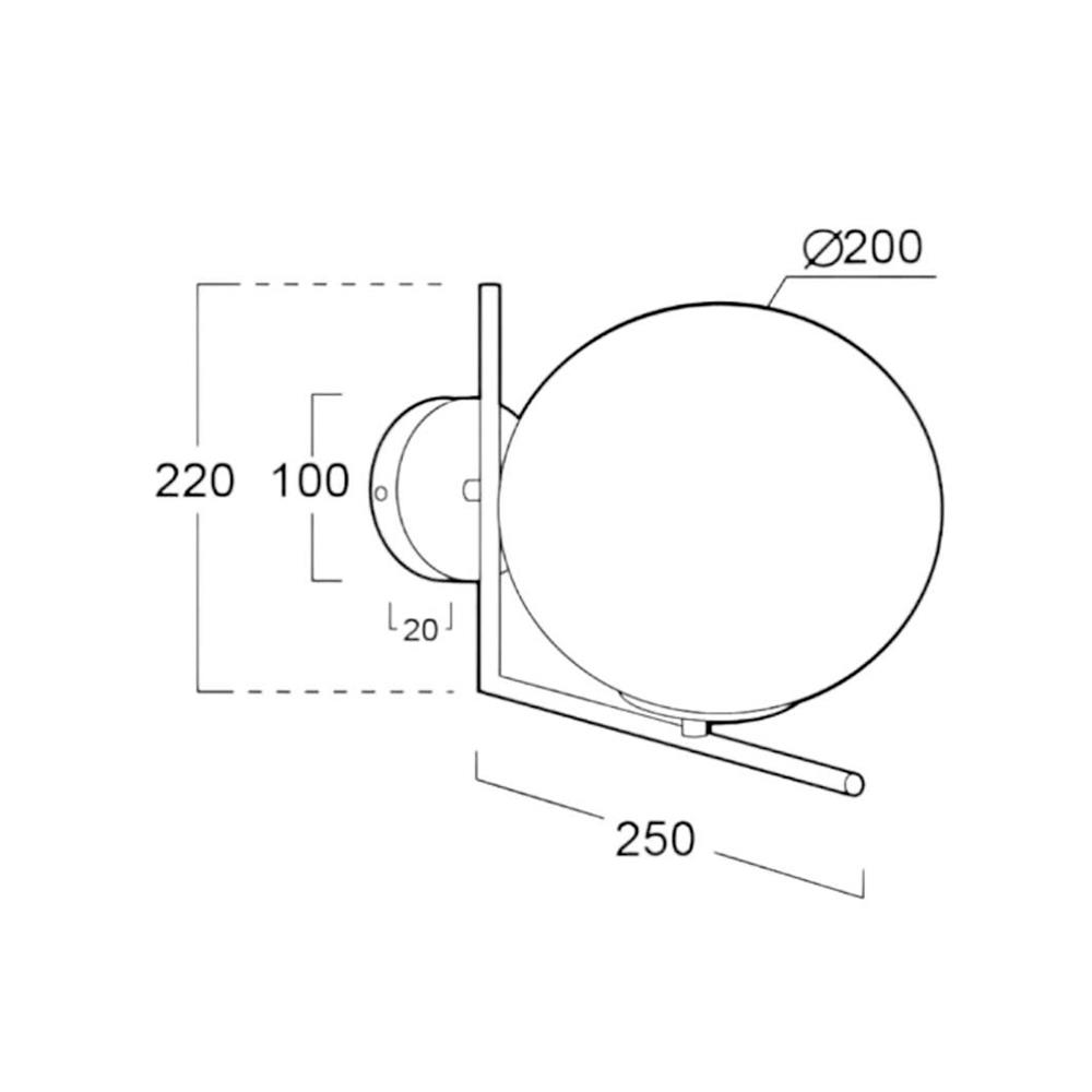 ไฟกิ่งภายใน LUMAX 01-02857 สีขาว/ทอง 1 หัว