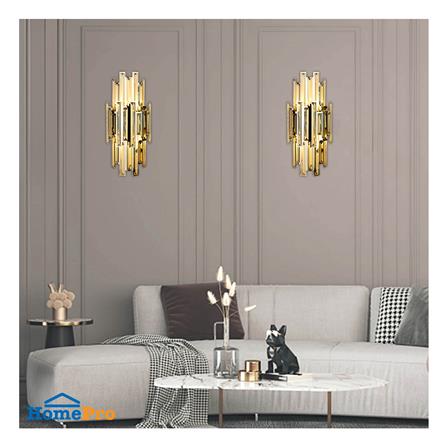 ไฟกิ่งภายใน L&E 01-02654 สีทอง 2 หัว_2