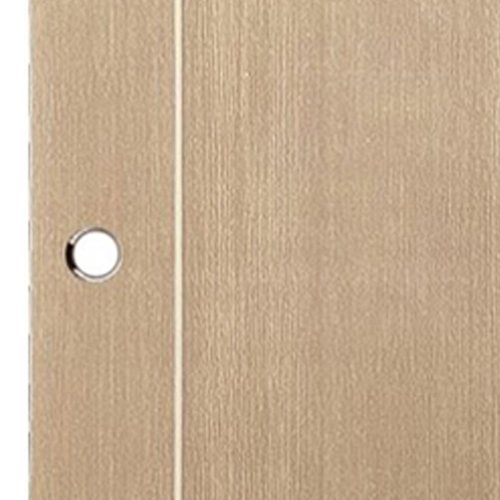 ประตูห้องน้ำ UPVC AZLE WB1 70X200 ซม. สีน้ำตาล เจาะลูกบิด