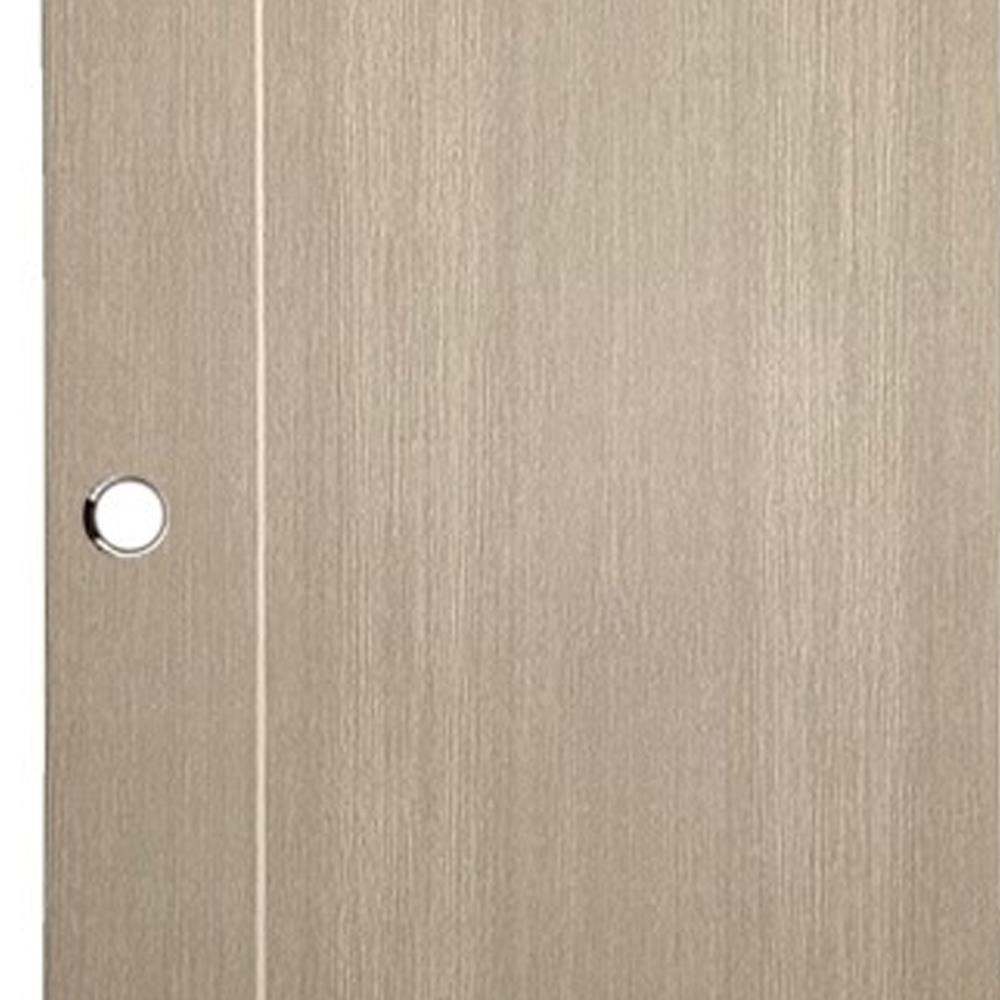 ประตูห้องน้ำ UPVC เจาะลูกบิด AZLE WB2 70x200 ซม. สี WHITE/GREY