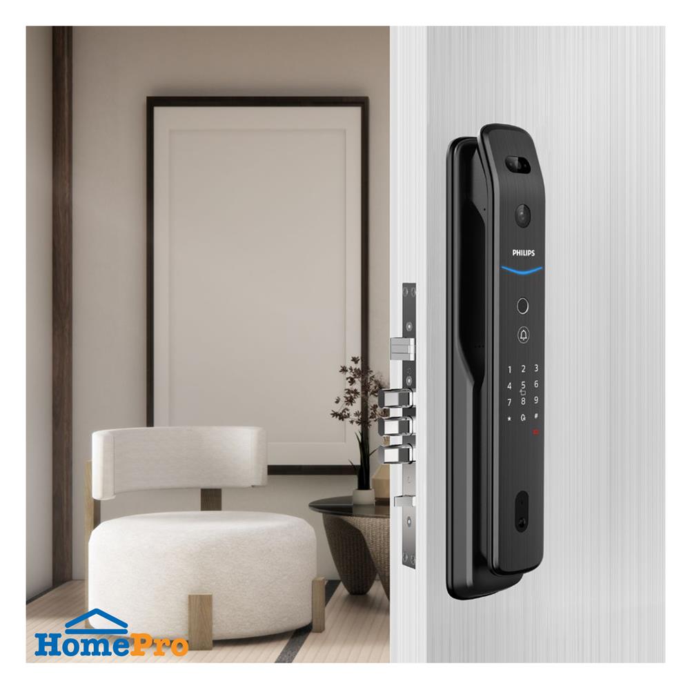 กลอนดิจิตอล PHILIPS 709 FVP สีดำ