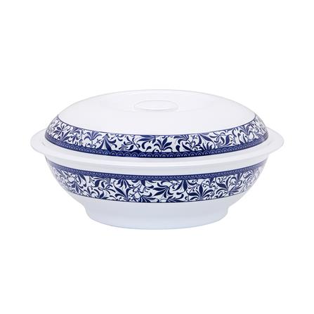 โถข้าวพร้อมฝาเมลามีน 10 นิ้ว VANDA BLUE GARDEN_0