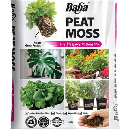 พีทมอสปลูกพืชทั่วไป BABA 25 ลิตร_1