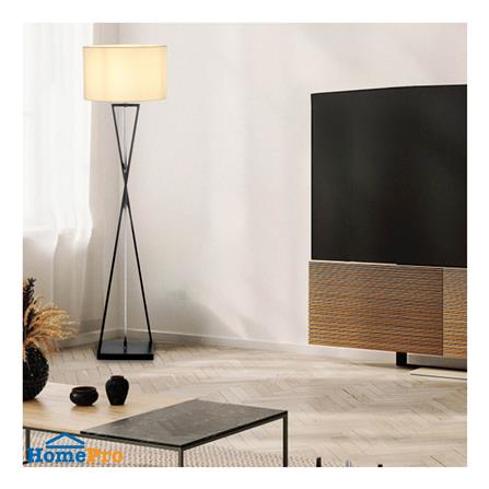 ไฟตั้งพื้น L&E 01-02900 สีดำ 1 หัว_2