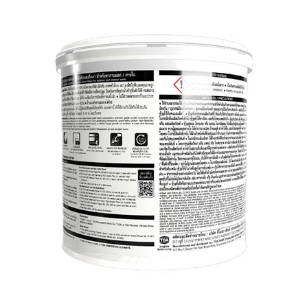 สีย้อมไม้ TOA FIBERSTAIN ULTIMATE WC100 สีขาว ทึบแสงกึ่งเงา 1 แกลลอน_1