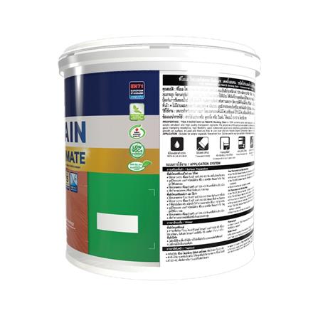สีย้อมพื้นไม้ TOA FIBERSTAIN ULTIMATE DM002 สีไม้ประดู่ โปร่งแสงด้าน 1 แกลลอน_3