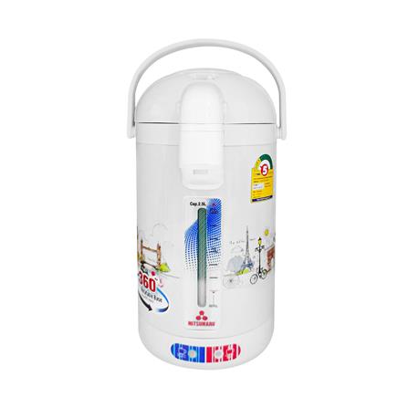 กระติกน้ำร้อน MANUAL MITSUMARU AP-225AS 2.5ลิตร_0