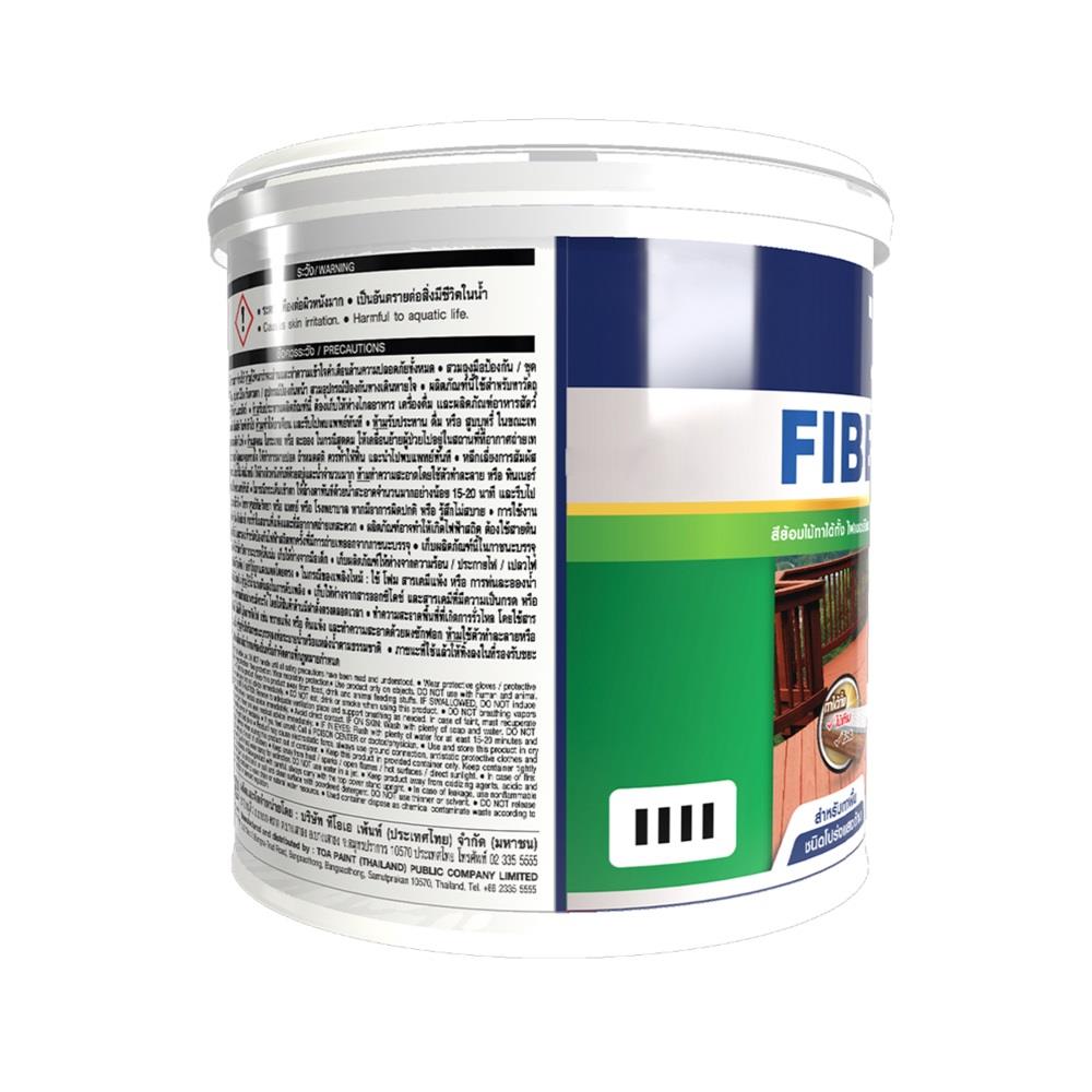 สีย้อมพื้นไม้ TOA FIBERSTAIN ULTIMATE DM005 สีไม้แดง โปร่งแสงด้าน 1 แกลลอน