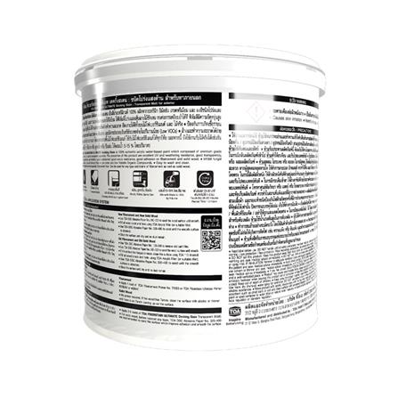 สีย้อมพื้นไม้ TOA FIBERSTAIN ULTIMATE DM004 สีไม้สัก โปร่งแสงด้าน 1 แกลลอน_1