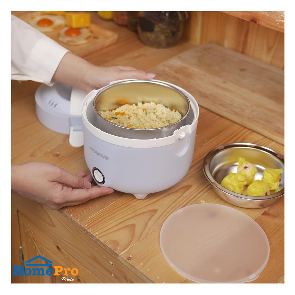 ปิ่นโตไฟฟ้า HOMMII DPFW124-BLUE 1 ลิตร