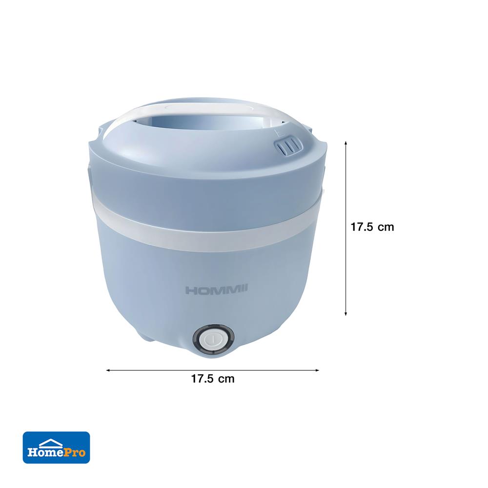 ปิ่นโตไฟฟ้า HOMMII DPFW124-BLUE 1 ลิตร