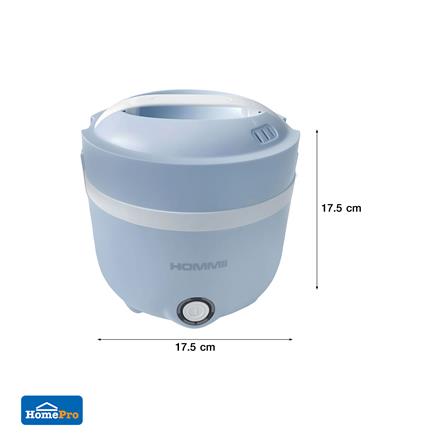 ปิ่นโตไฟฟ้า HOMMII DPFW124-BLUE 1 ลิตร_8