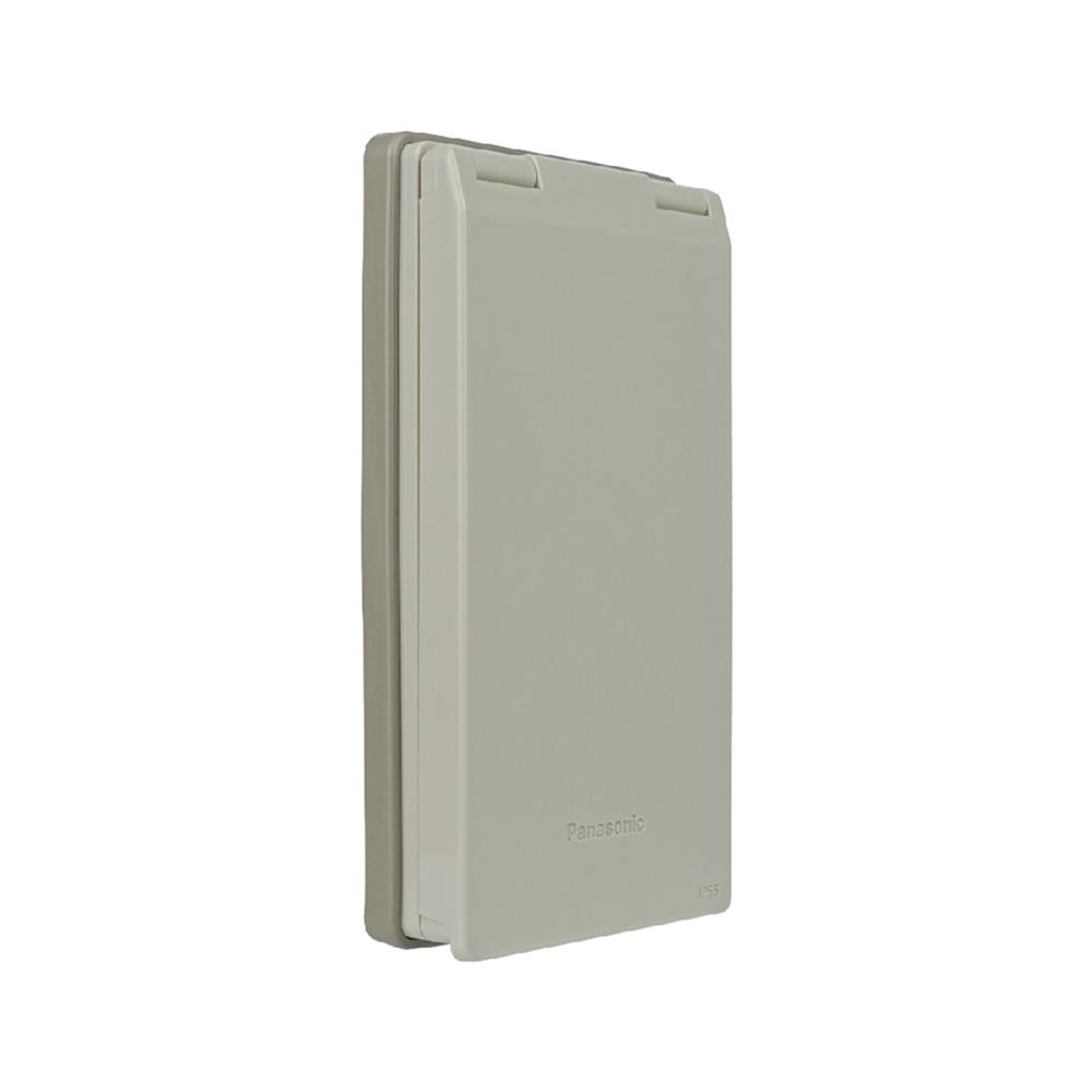 หน้ากากกันน้ำ 2 ช่อง PANASONIC WEG7902K สีครีม