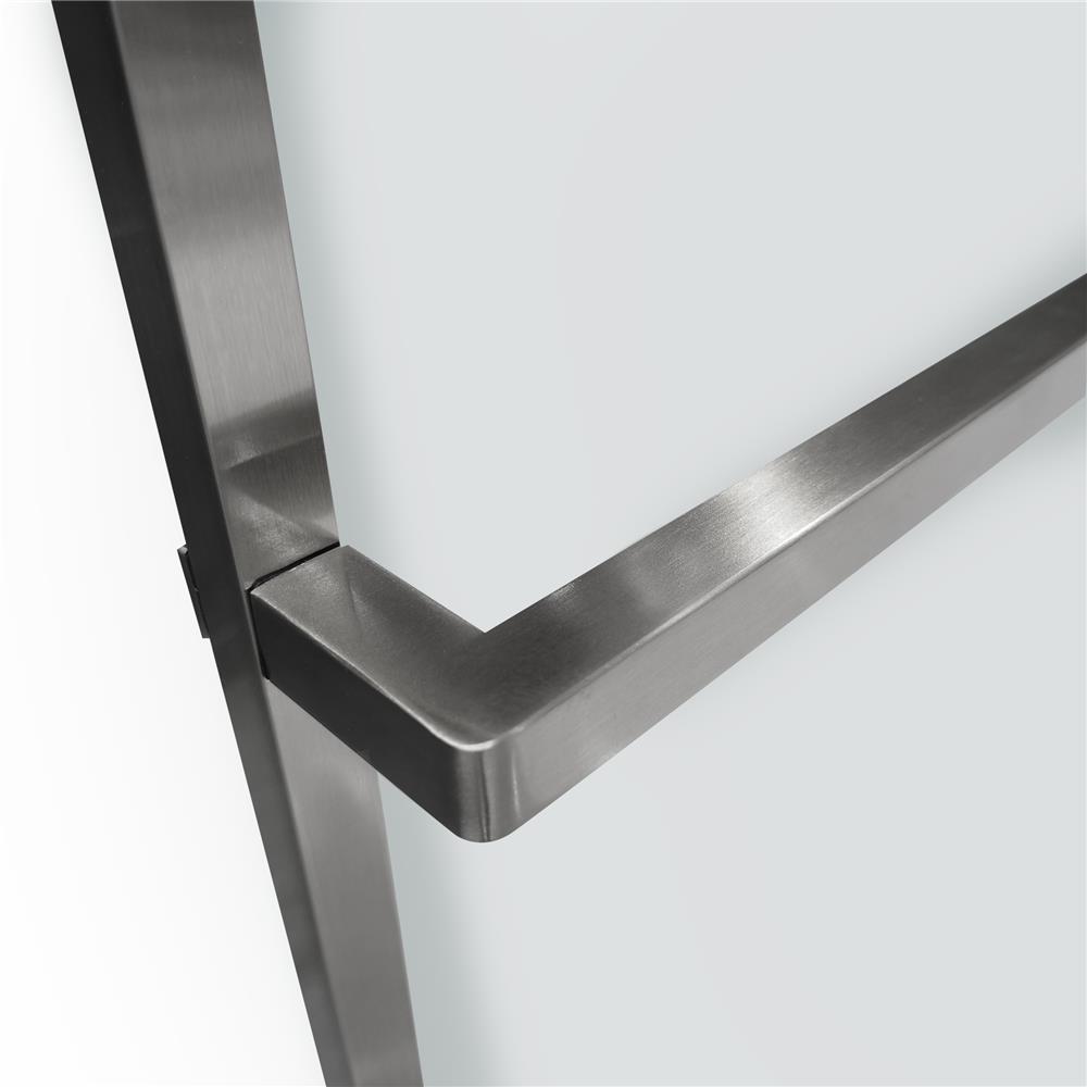 ฉากกั้นอาบน้ำ MOYA PLUS GF100 (GREY) 100x190 ซม.