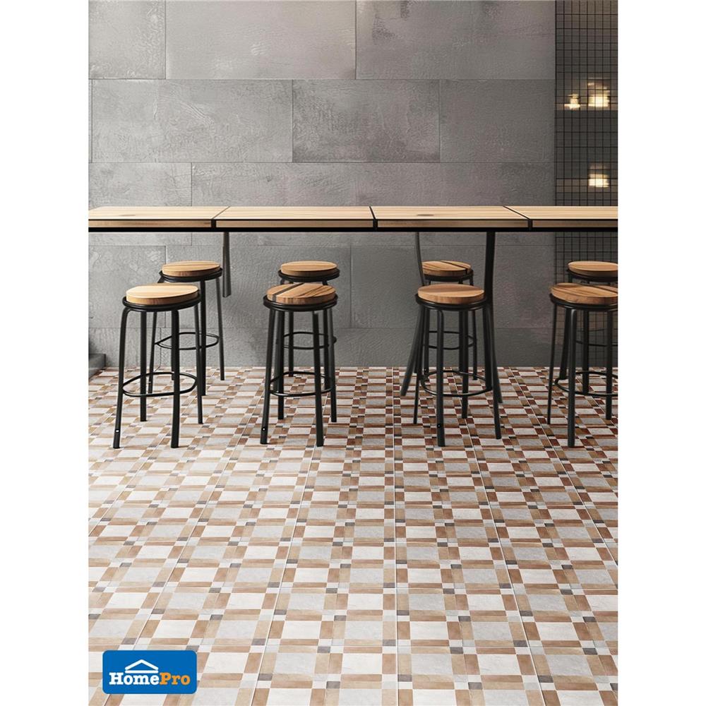 กระเบื้องพื้น 40x40 ซม. COTTO มูคา น้ำตาล PM 0.96 ตร.ม.