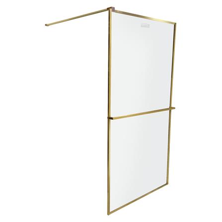 ฉากกั้นอาบน้ำ MOYA PLUS GF100 (GOLD) 100x190 ซม._0