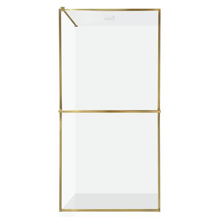 ฉากกั้นอาบน้ำ MOYA PLUS GF100 (GOLD) 100x190 ซม._1