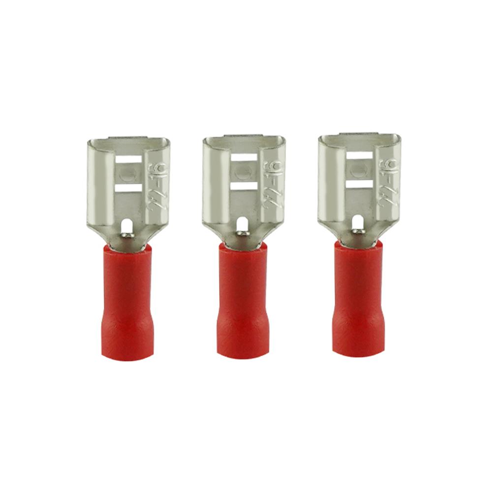 หางปลาเสียบตัวเมีย KENION RF250-MT 1.5 ตร.มม. สีแดง