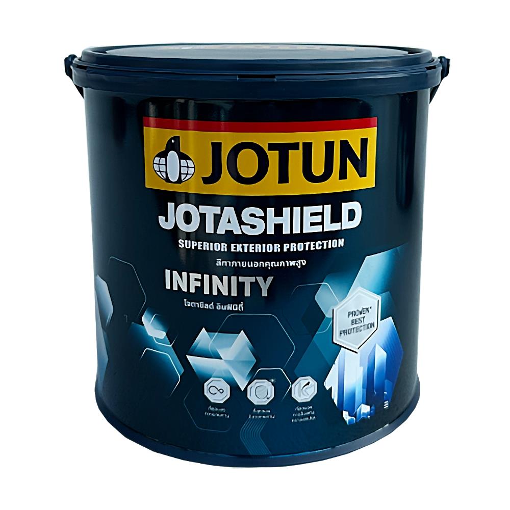 สีน้ำทาภายนอก ชนิดกึ่งเงา JOTUN JOTASHIELD INFINITY BASE A 1 แกลลอน