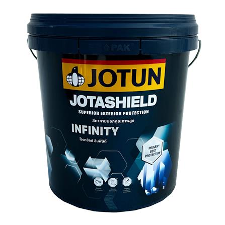 สีน้ำทาภายนอก ชนิดกึ่งเงา JOTUN JOTASHIELD INFINITY BASE C 9 ลิตร_0
