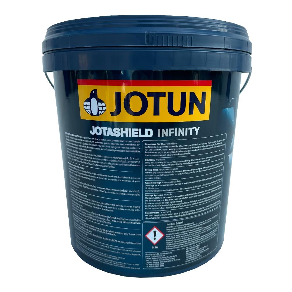 สีน้ำทาภายนอก ชนิดกึ่งเงา JOTUN JOTASHIELD INFINITY BASE A 9 ลิตร