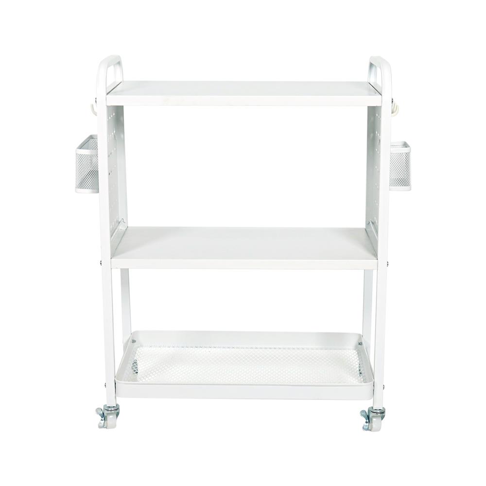 ชั้นวาง 3 ชั้น มีล้อ STACKO TIDY 60.2x34.1x81 ซม. สีขาว