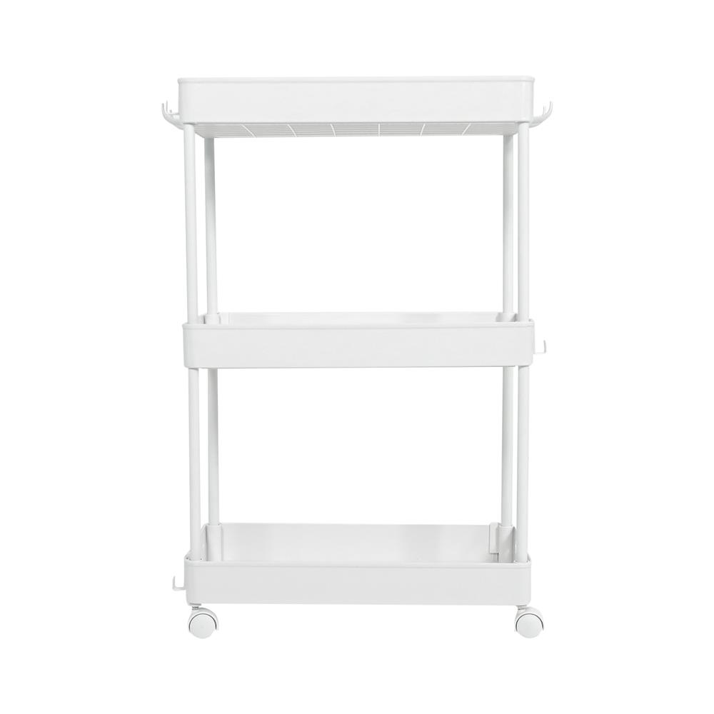 ชั้นวางของ 3 ชั้น STACKO BOSE 39x22x61.3 ซม. สีขาว