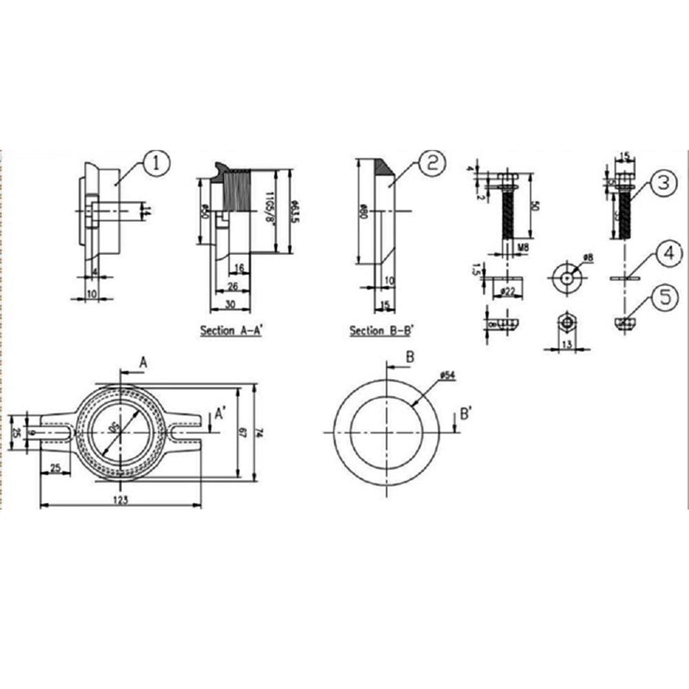 ข้อต่อน้ำทิ้ง AMERICAN STANDARD VP-1504