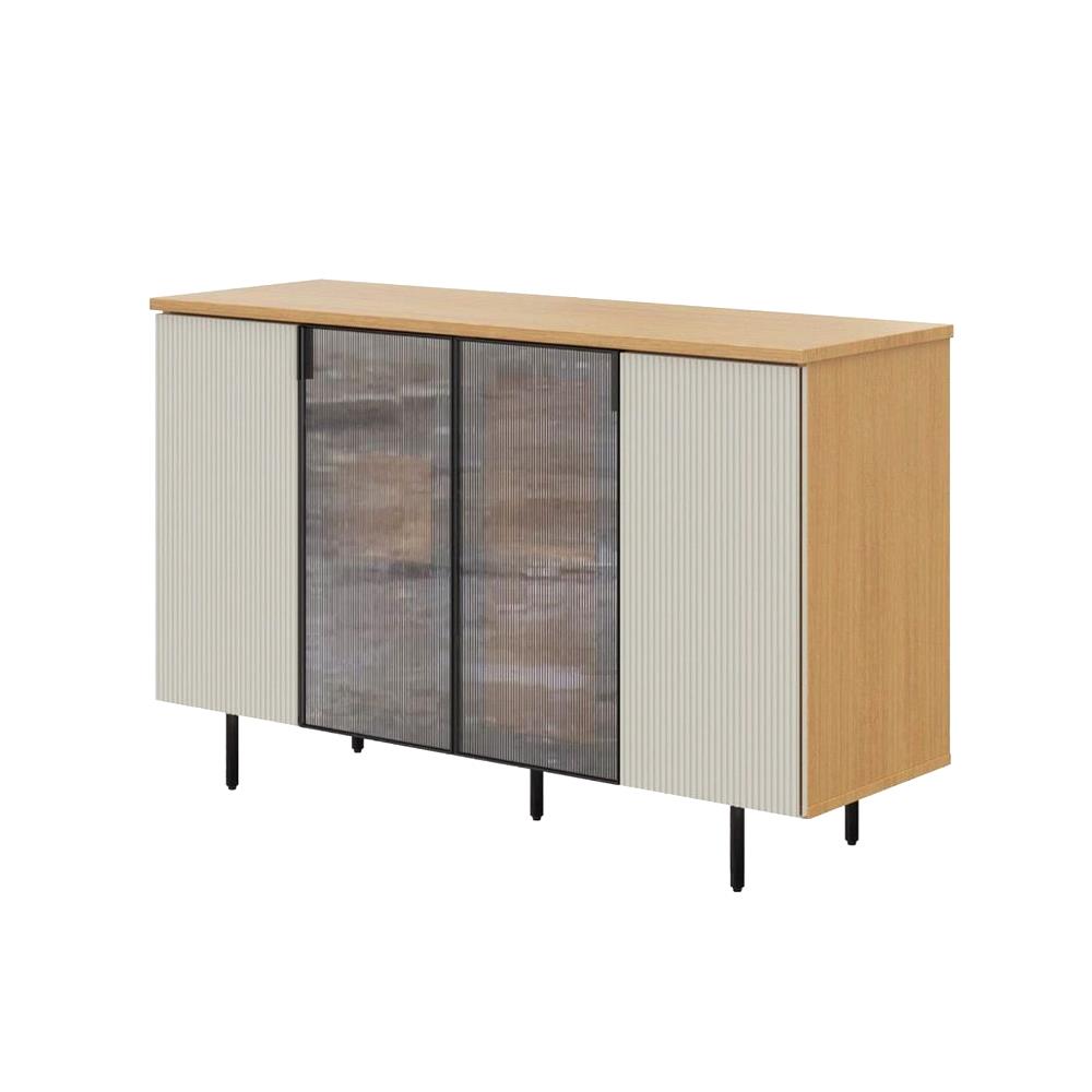 ตู้วางทีวี SB FURNITURE WHIZ 19228162 118.4 ซม. สีเทาอ่อน