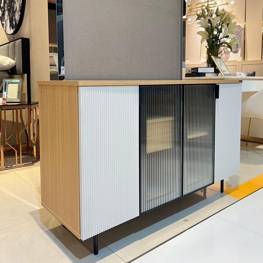 ตู้วางทีวี SB FURNITURE WHIZ 19228162 118.4 ซม. สีเทาอ่อน