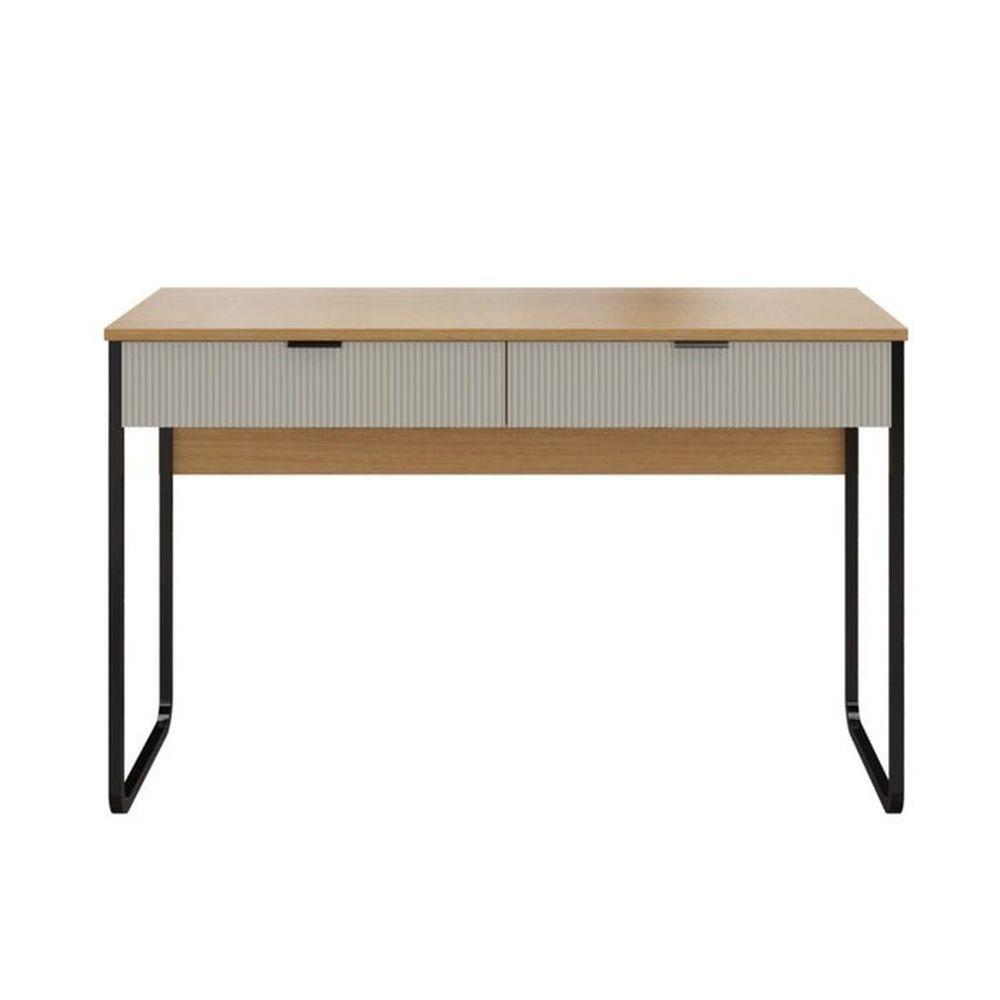 โต๊ะเครื่องแป้ง SB FURNITURE WHIZ 19228160 119.8 ซม. สีเทาอ่อน