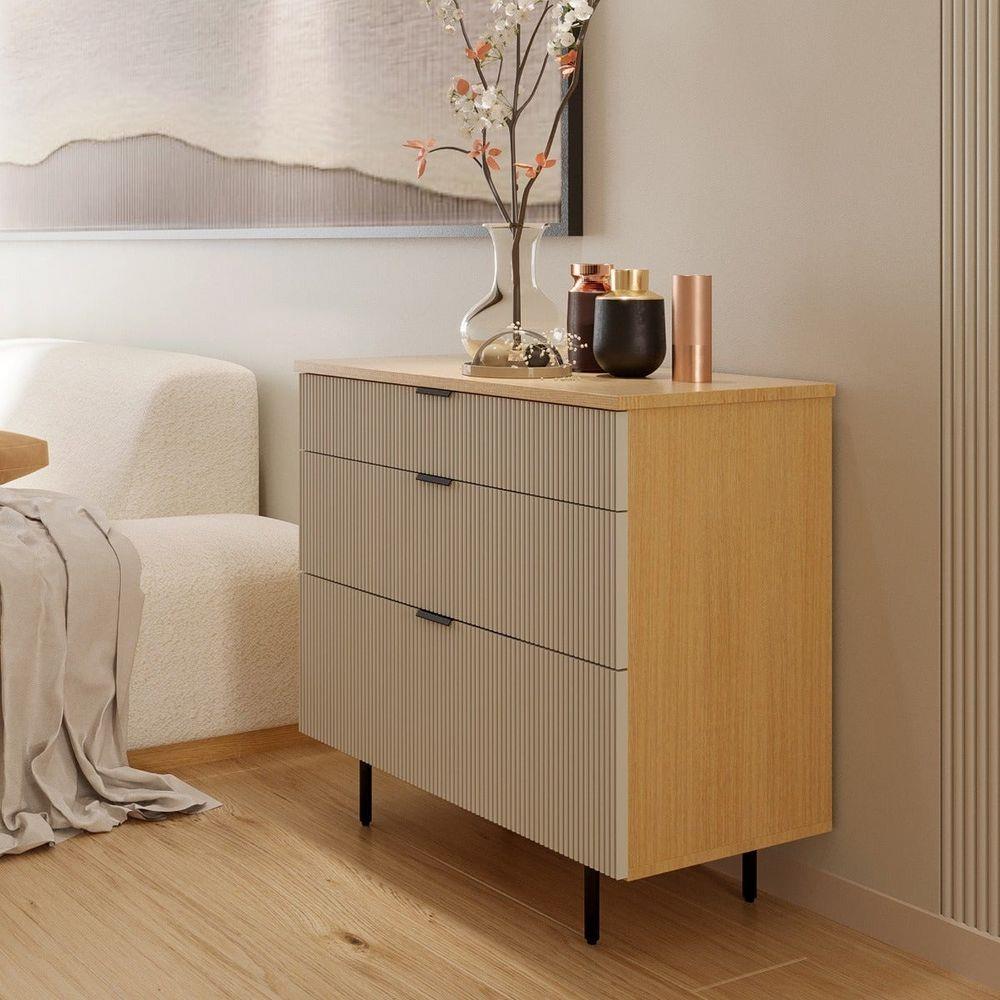 ตู้ลิ้นชัก 3 ลิ้นชัก SB FURNITURE WHIZ 19228165 สี MAGIC GREY