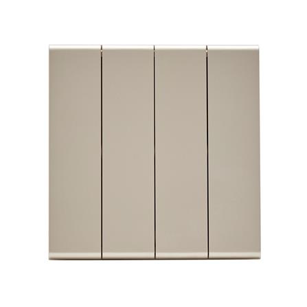 ชุดสวิตซ์ 2 ทาง 4 ช่อง SAHN D042-G สีทอง_0