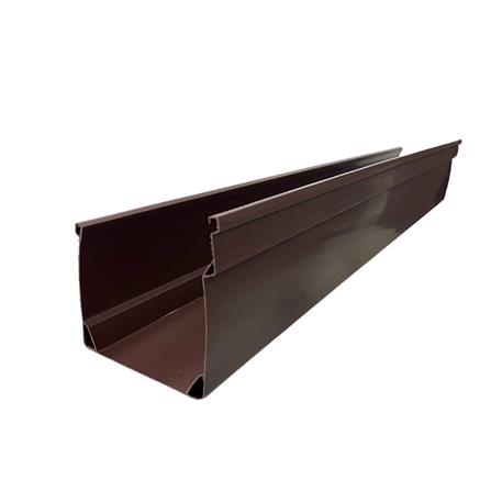 รางน้ำฝนไวนิล THAPHOL 3 ม. สีน้ำตาล_0