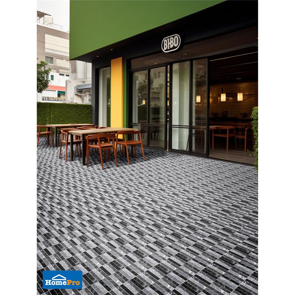 กระเบื้องพื้น 12x12 นิ้ว DURAGRES ทีโม เทา A 1 ตร.ม.