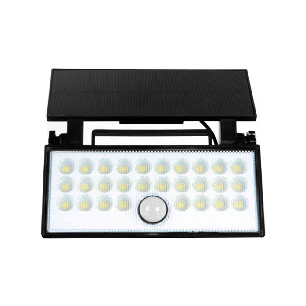 ไฟผนังภายนอก SOLAR BEC WING2-BK 25 วัตต์ DAYLIGHT สีดำ