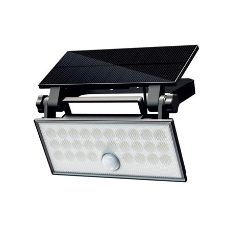 ไฟผนังภายนอก SOLAR BEC WING2-BK 25 วัตต์ DAYLIGHT สีดำ_0