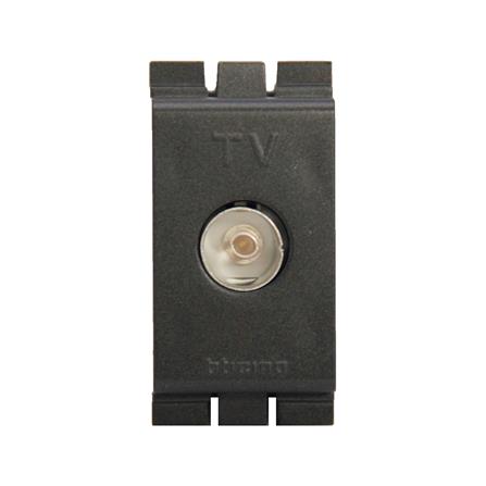 เต้ารับโทรทัศน์ BTICINO BAMBOO SAE2152DGR สีดำ