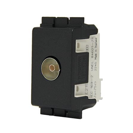 เต้ารับโทรทัศน์ BTICINO BAMBOO SAE2152DGR สีดำ_1