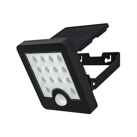 ไฟผนังภายนอก SOLAR BEC WING1-BK 20 วัตต์ DAYLIGHT สีดำ