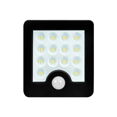 ไฟผนังภายนอก SOLAR BEC WING1-BK 20 วัตต์ DAYLIGHT สีดำ_1