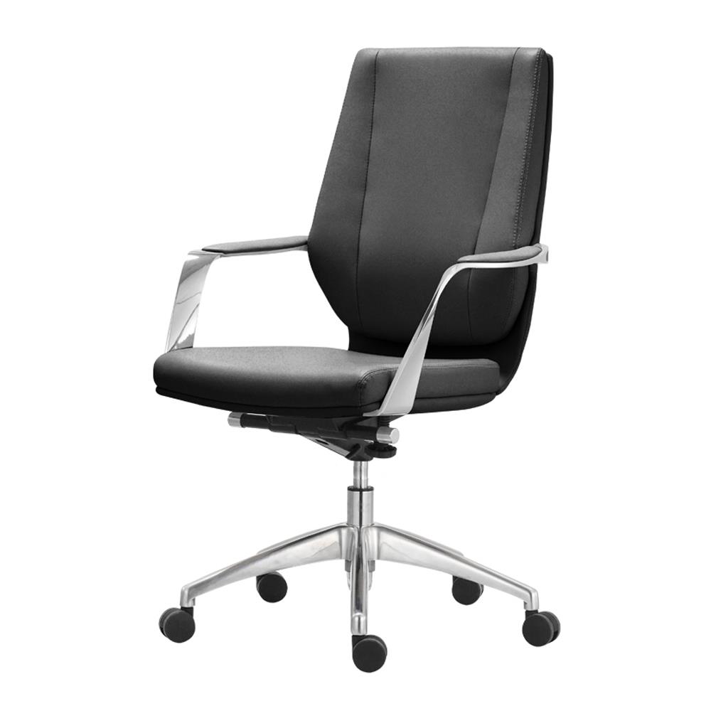 เก้าอี้สำนักงาน SURE WIGAN PL-522L BLACK สีดำ