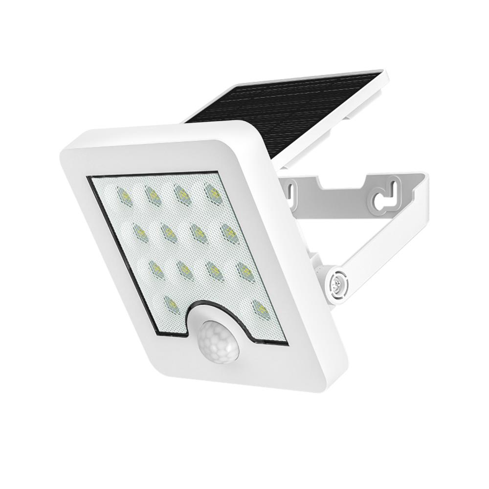 ไฟผนังภายนอก SOLAR BEC WING1-WH 20 วัตต์ DAYLIGHT สีขาว