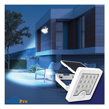 ไฟผนังภายนอก SOLAR BEC WING1-WH 20 วัตต์ DAYLIGHT สีขาว_4