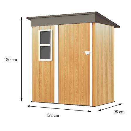 บ้านเก็บของกลางแจ้ง SPRING HUNTER 152X98 ซม._2