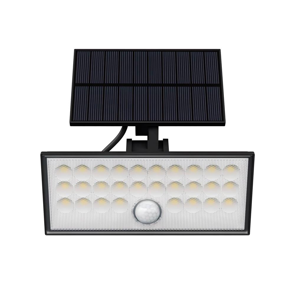 ไฟผนังภายนอก SOLAR BEC SPLIT-1BK 25 วัตต์ DAYLIGHT สีดำ