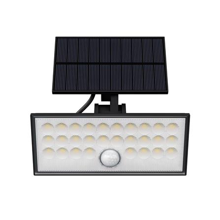 ไฟผนังภายนอก SOLAR BEC SPLIT-1BK 25 วัตต์ DAYLIGHT สีดำ_1