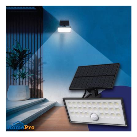 ไฟผนังภายนอก SOLAR BEC SPLIT-1BK 25 วัตต์ DAYLIGHT สีดำ_5